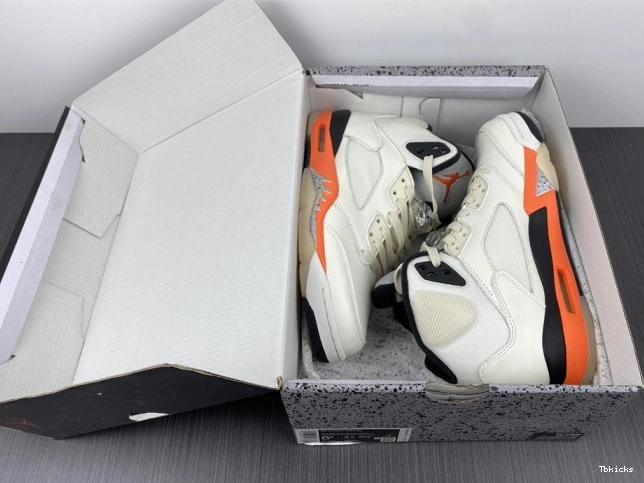 Rep TBK Orange DC1060-100 Jordan 5 Retro Total 0719